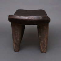 (コートジボワール)　セヌフォ　スツール　(腰掛)　No.18