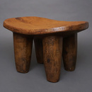 (コートジボワール)　セヌフォ　スツール　(腰掛)　No.19