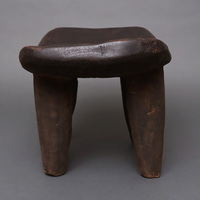 (コートジボワール)　セヌフォ　スツール　(腰掛)　No.20