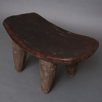 (コートジボワール)　セヌフォ　スツール　(腰掛)　No.20