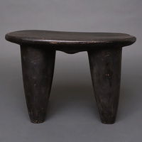 (コートジボワール)　セヌフォ　スツール　(腰掛)　No.21