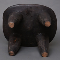 (コートジボワール)　セヌフォ　スツール　(腰掛)　No.21