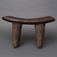 (コートジボワール)　セヌフォ　スツール　(腰掛)　No.22