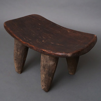 (コートジボワール)　セヌフォ　スツール　(腰掛)　No.22