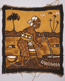 (マリ)　ボゴラン　絵布　(M)　No.3