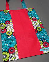 アフリカンワックス　トートバッグ　No.4