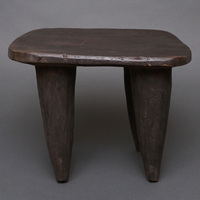 (コートジボワール)　セヌフォ　スツール　(腰掛)　No.23