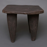 (コートジボワール)　セヌフォ　スツール　(腰掛)　No.23