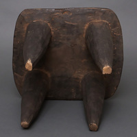 (コートジボワール)　セヌフォ　スツール　(腰掛)　No.23