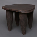 (コートジボワール)　セヌフォ　スツール　(腰掛)　No.24