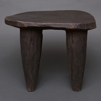 (コートジボワール)　セヌフォ　スツール　(腰掛)　No.24