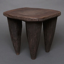 (コートジボワール)　セヌフォ　スツール　(腰掛)　No.25