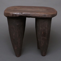 (コートジボワール)　セヌフォ　スツール　(腰掛)　No.25