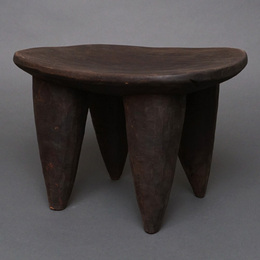 (コートジボワール)　セヌフォ　スツール　(腰掛)　No.26