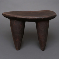 (コートジボワール)　セヌフォ　スツール　(腰掛)　No.26