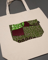 キャンバス　ポケットトートバッグ　Mサイズ　No.1