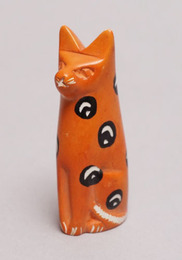 ソープストーン置物　子猫さん　16番