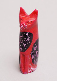 ソープストーン置物　子猫さん　21番