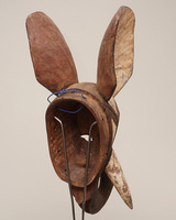 (ブルキナファソ)　グルンシ族　マスク　No.405