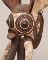 (ブルキナファソ)　グルンシ族　マスク　No.405