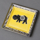 ソープストーン　角　飾り皿　Sサイズ　No.70