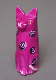 ソープストーン置物　子猫さん　12番