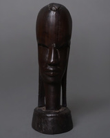 (タンザニア)　黒檀頭像　No.1