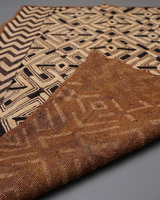 (コンゴ)　ショワ族　ラフィア布　クバ布　No.47