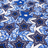 (マリ)　アフリカンワックス　シャツ　半袖　Lサイズ No.7