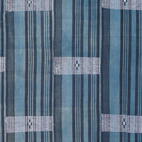 (ブルキナファソ)　ダフィン　古布　腰巻き手織り布　No.4