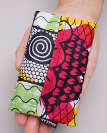 アフリカンワックス　ポケットティッシュケース　No,40