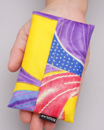 アフリカンワックス　ポケットティッシュケース　No,64