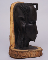 (タンザニア)　マコンデ　頭像　No.9