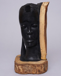 (タンザニア)　マコンデ　頭像　No.11