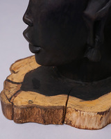 (タンザニア)　マコンデ　頭像　No.13