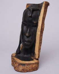 (タンザニア)　マコンデ　頭像　No.14