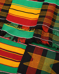 (ガーナ)　Bonwire　ケンテクロス　No.3