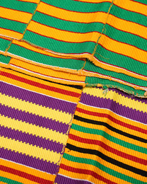 (ガーナ)　Bonwire　ケンテクロス　No.4