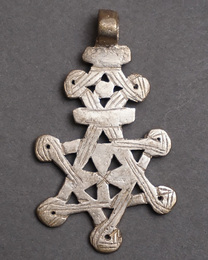 エチオピア　コプトクロス　ペンダントヘッド　Mサイズ　No.19