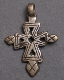 エチオピア　コプトクロス　ペンダントヘッド　Sサイズ　No.1