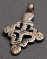 エチオピア　コプトクロス　ペンダントヘッド　Sサイズ　No.6