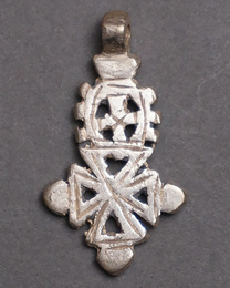 エチオピア　コプトクロス　ペンダントヘッド　Sサイズ　No.8