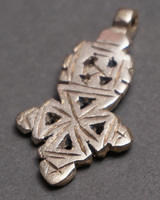 エチオピア　コプトクロス　ペンダントヘッド　Sサイズ　No.10