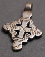 エチオピア　コプトクロス　ペンダントヘッド　Sサイズ　No.14