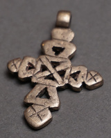 エチオピア　コプトクロス　ペンダントヘッド　Sサイズ　No.15