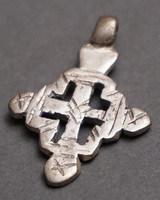 エチオピア　コプトクロス　ペンダントヘッド　Sサイズ　No.17