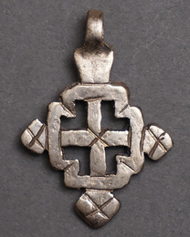 エチオピア　コプトクロス　ペンダントヘッド　Sサイズ　No.18