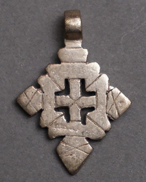 エチオピア　コプトクロス　ペンダントヘッド　Sサイズ　No.19