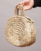 (モロッコ)　小判型マルシェバッグ　(S)　No.8