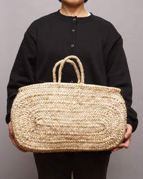 (モロッコ)　小判型マルシェバッグ　(M)　No.2